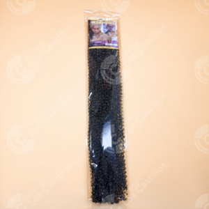 SuperZiza Cabello Rizo Sintético Negro Micro Knot B42