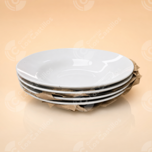 Plato Hondo Blanco 2918 Tamaño #10.5
