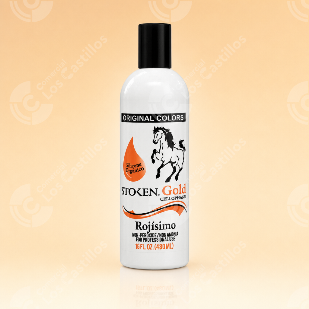 101425_0 Stoken Gold Cellophane 16 Oz (480 Ml) - Comercial Los Castillos