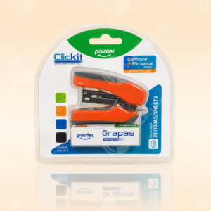 Mini Grapadora Set con Grapas 26/6