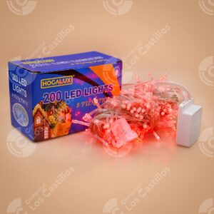 *Luces Navideñas 200 led Roja