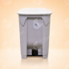 Zafacón con Pedal y Tapa 10 Litros Color Gris - Comercial Los Castillos