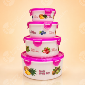 Set de Envases Herméticos Redondos 4 en 1 Fresh Every Day